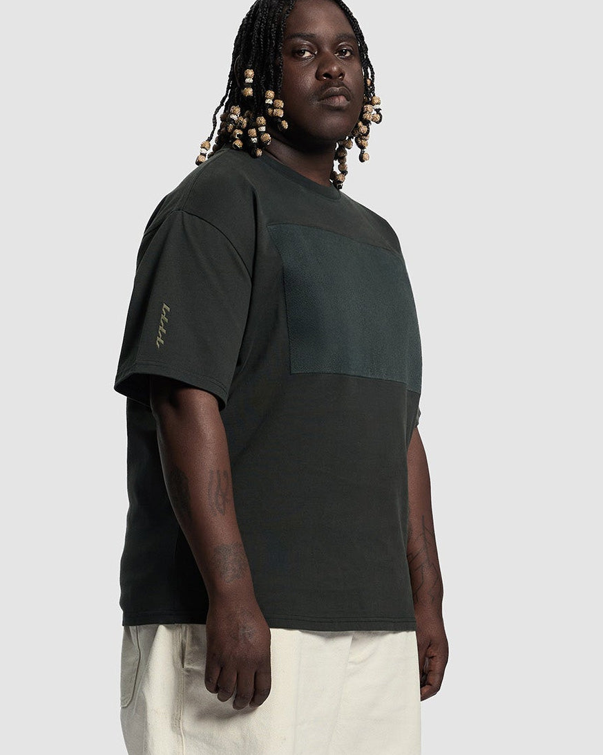 Chest Toning Basic Tee  -  Dark Green