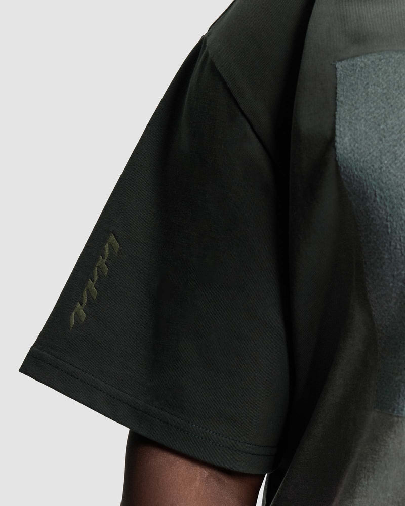 Chest Toning Essential Tee  -  Dark Green
