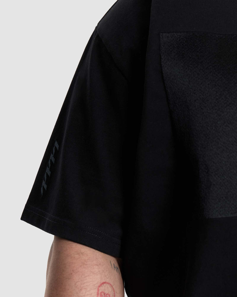 Chest Toning Essential Tee  -  Black