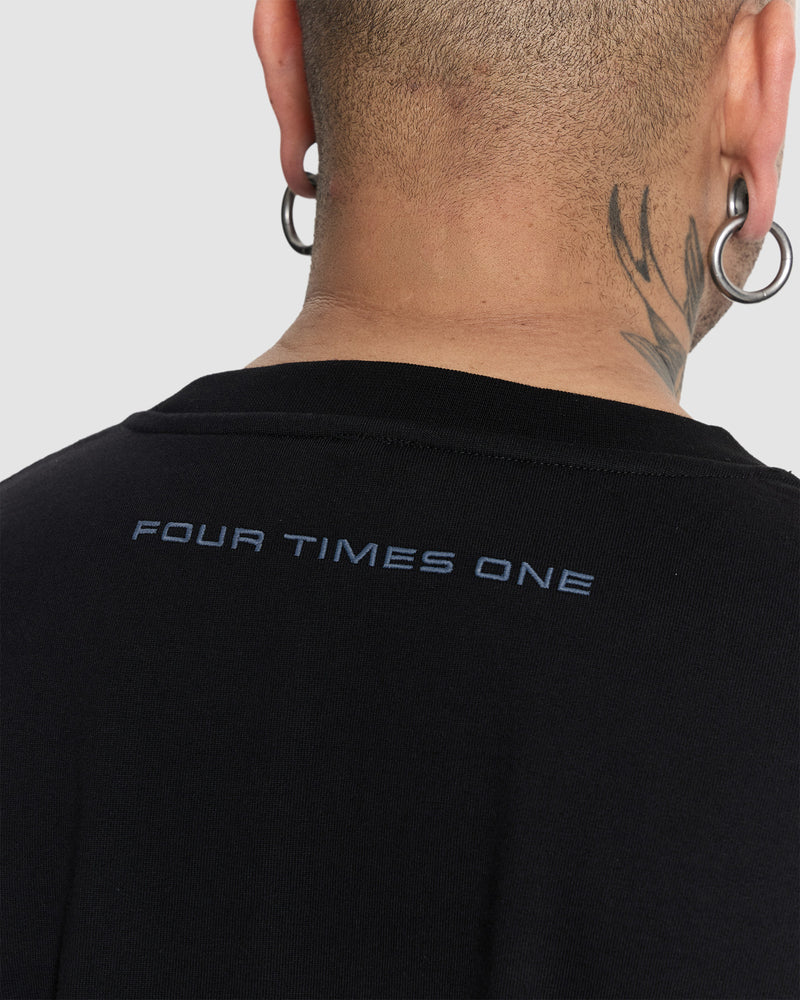 Chest Toning Essential Tee  -  Black