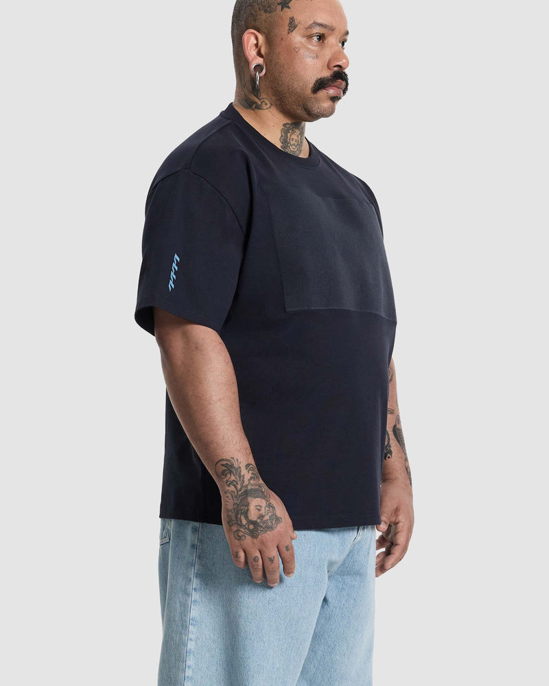 Chest Toning Essential Tee  -  Dark Navy