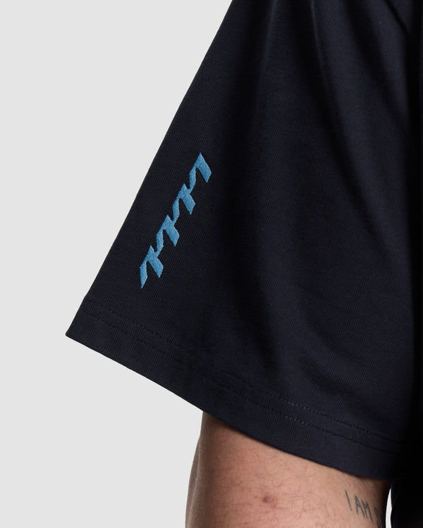 Chest Toning Basic Tee  -  Dark Navy