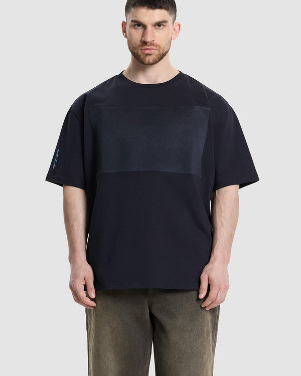 Chest Toning Basic Tee  -  Dark Navy