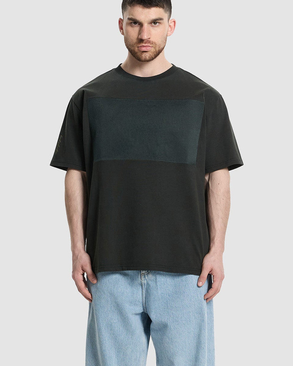 Chest Toning Basic Tee  -  Dark Green