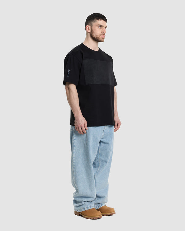 Chest Toning Basic Tee  -  Black