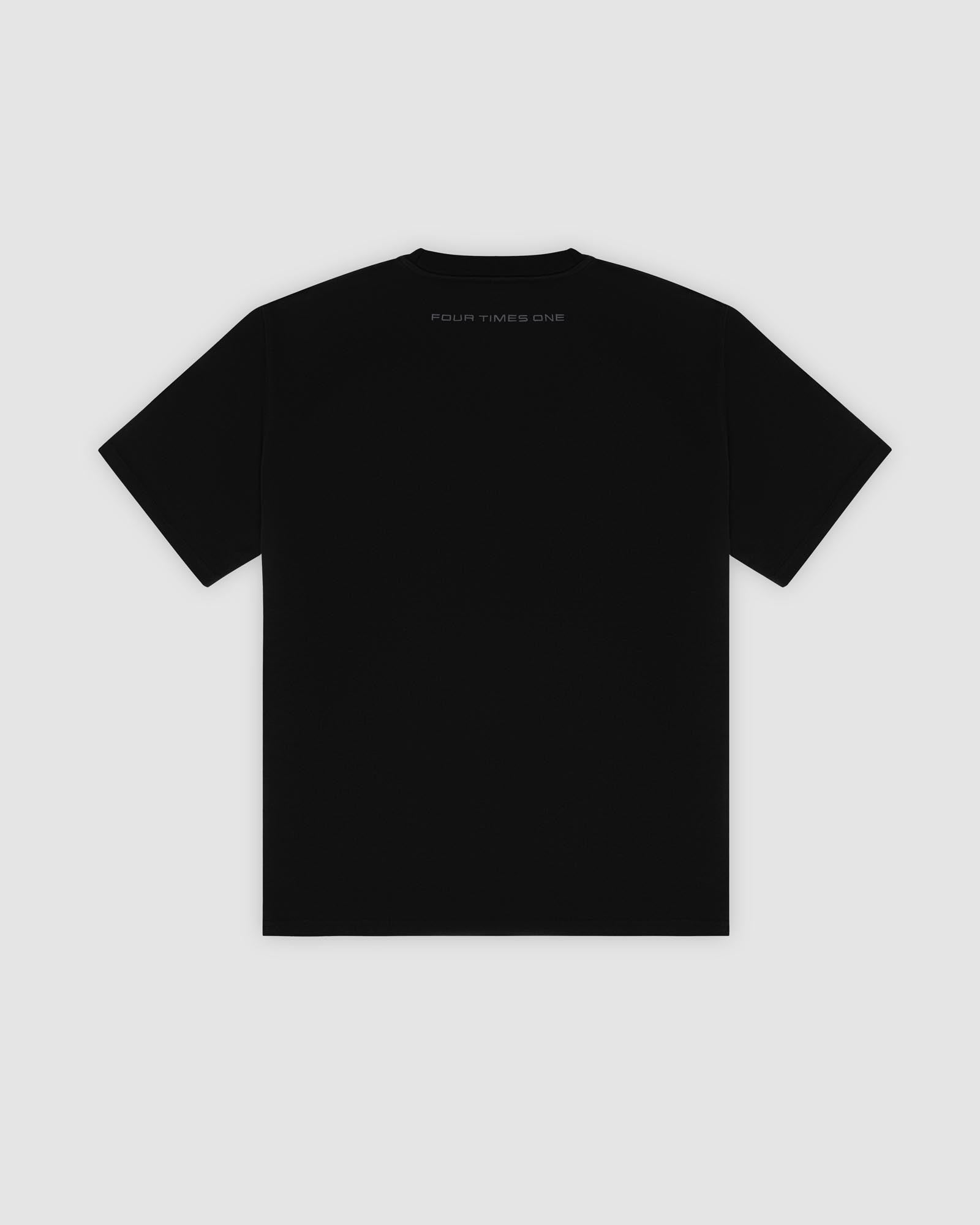 Chest Toning Basic Tee  -  Black