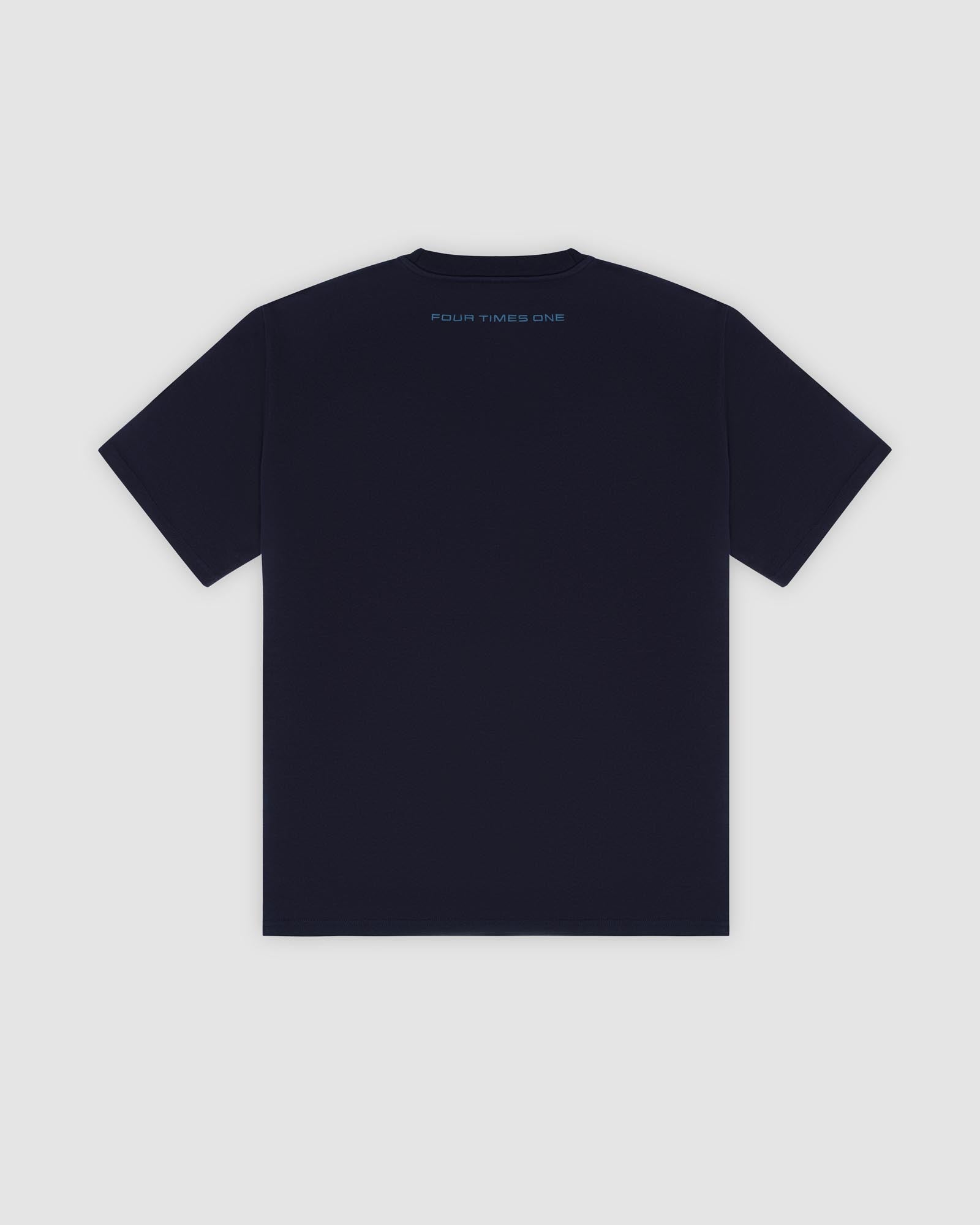 Chest Toning Basic Tee  -  Dark Navy