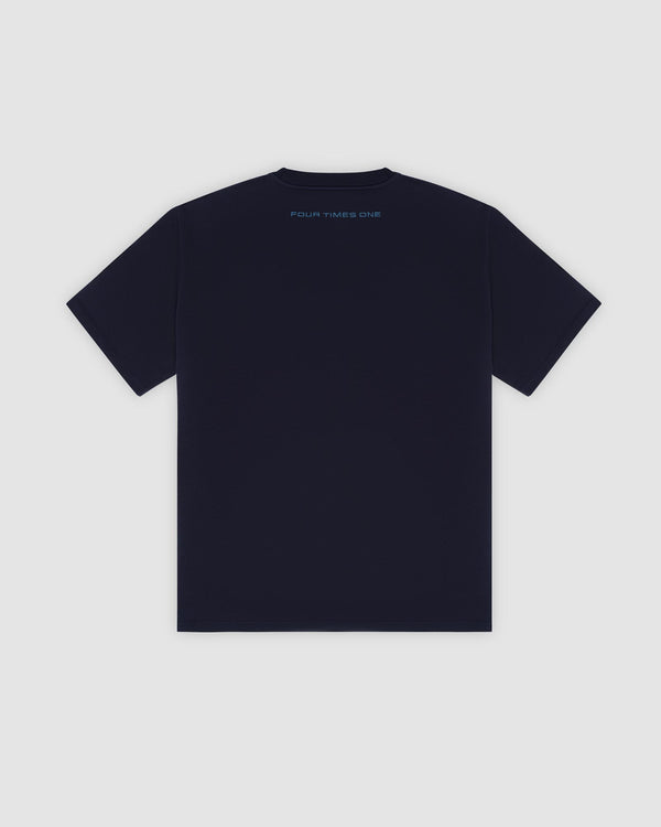 Chest Toning Basic Tee  -  Dark Navy