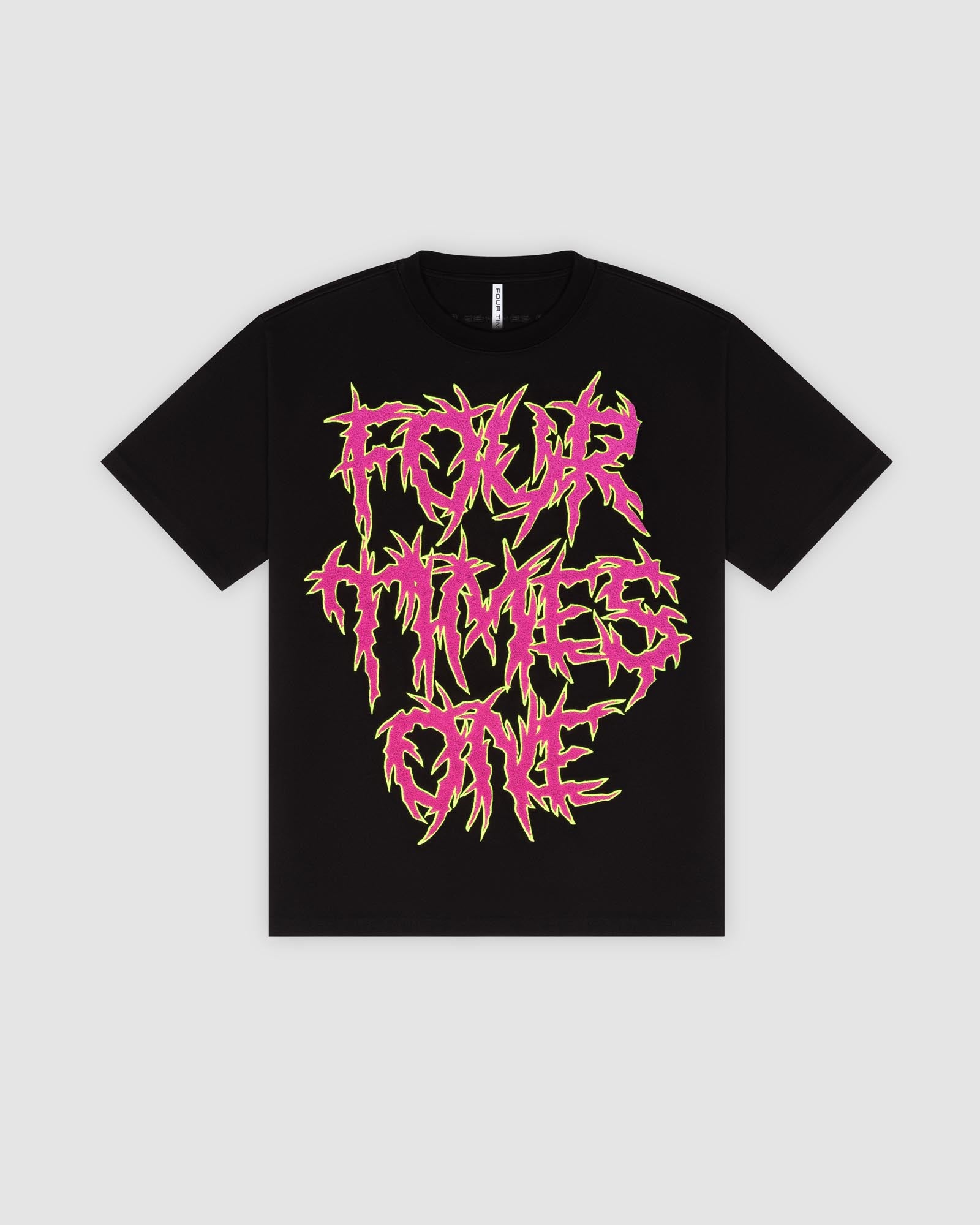 Torso Toning Gothic Tee  -  Black
